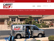 Tablet Screenshot of mycarpetcpr.com